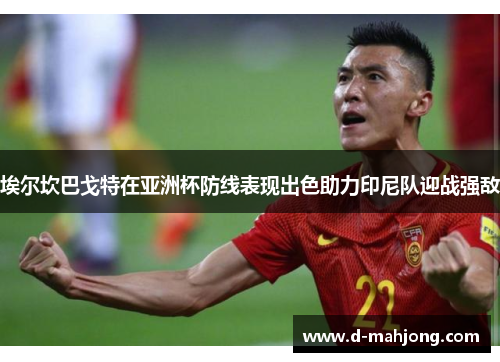 埃尔坎巴戈特在亚洲杯防线表现出色助力印尼队迎战强敌